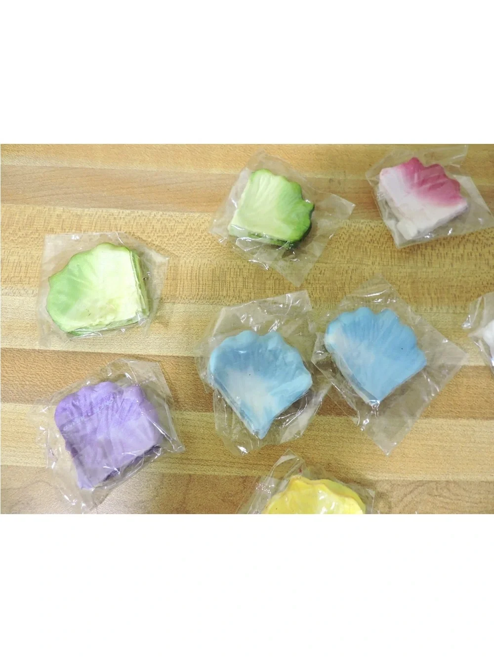 Various Colors Flower Petals and Leaves Lot New